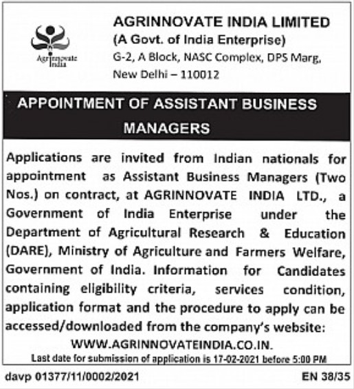 AGRINNOVATE INDIA 
